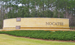 Nocatee Sign, Ponte Vedra, Florida