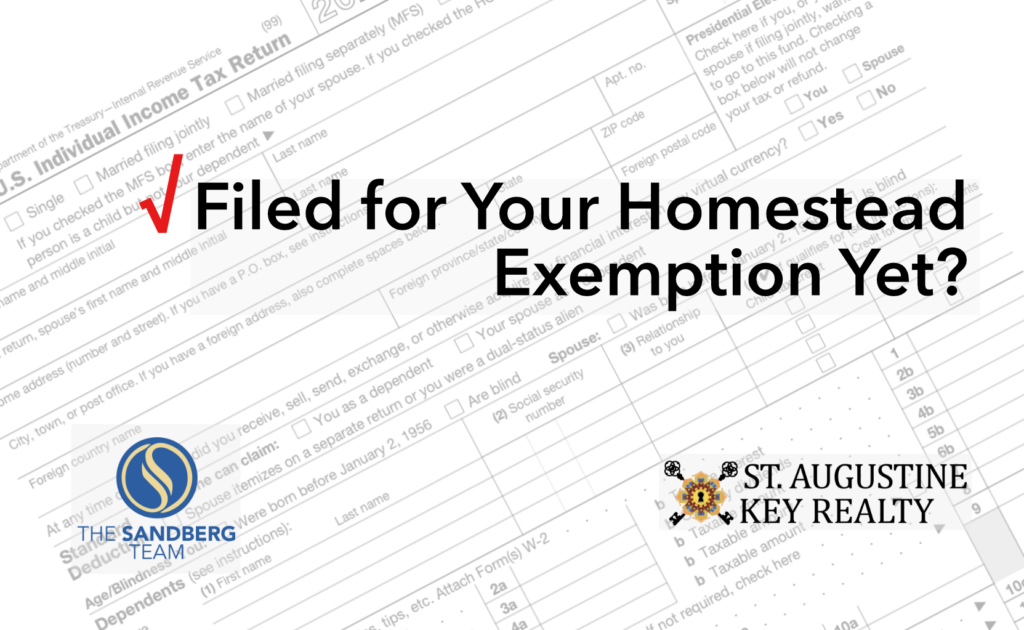 File for your Florida Homestead Exemption
