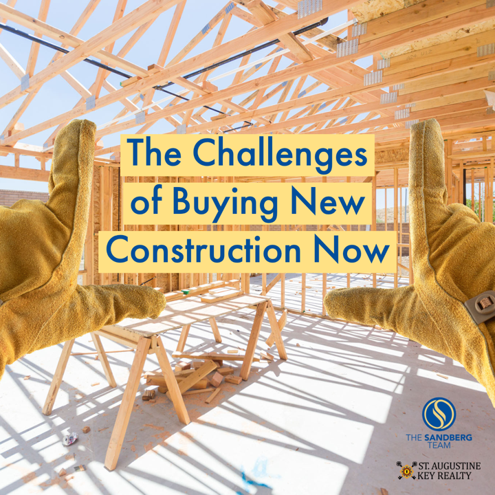 Challenges of buying a new construction home.