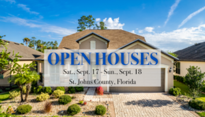 Open Houses, St. Johns County, Florida
