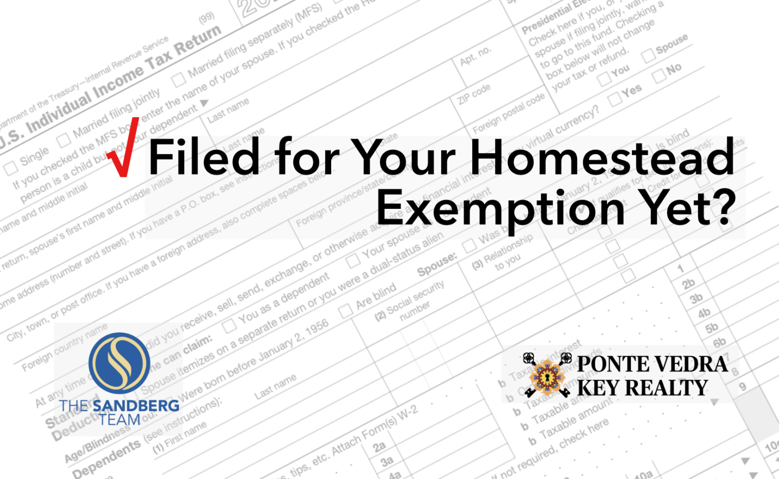 New Florida Homeowners: File Your Homestead Exemption by March 31, 2025