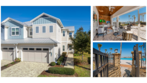 Villa on the lagoon at Beachwalk in St. Johns, Florida